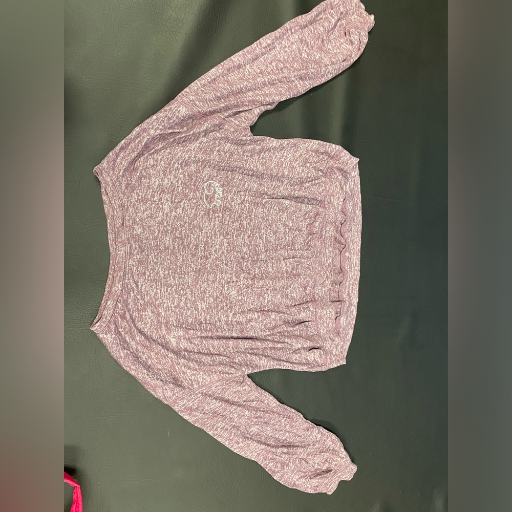 Ivory Ella purple sweater